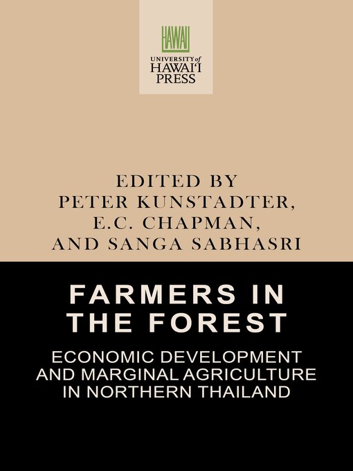 Title details for Farmers in the Forest by Peter R. Kunstadter - Available